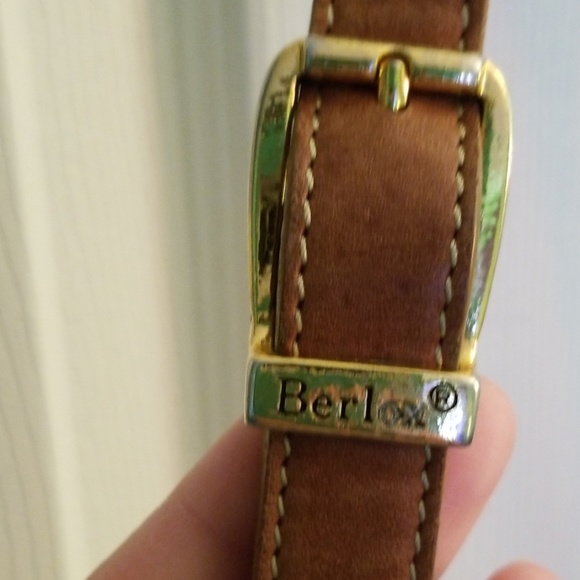 Vintage Green and Brown Crossbody Bag - Picture 6 of 6